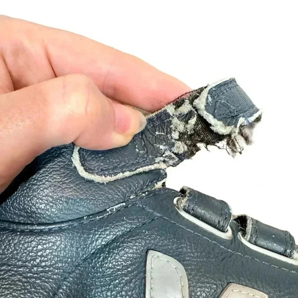 VEJA Esplar Mid Top Fur Lined Shearling Leather Sneakers Nautico PLEASE READ - Picture 11 of 11